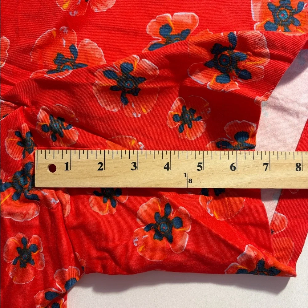 Lands' End shorts‎ red size 18W midrise